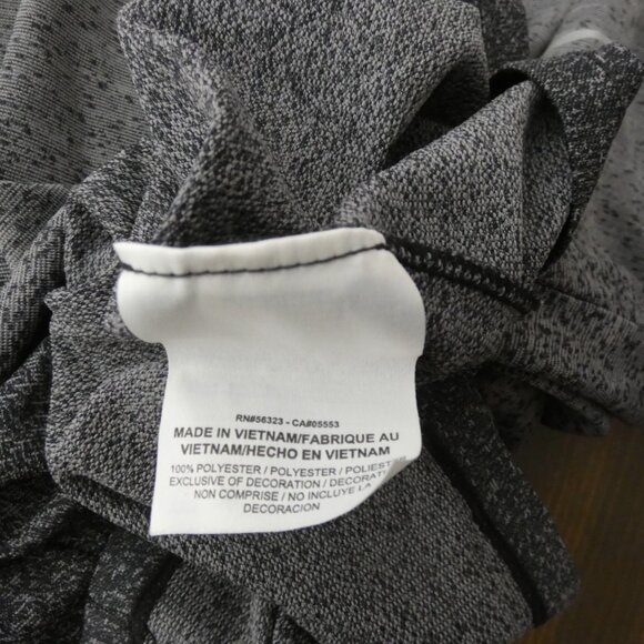 Nike Women's S Dri-Fit Long Sleeve Pullover Top Ombre Grey Stretch - Picture 6 of 6